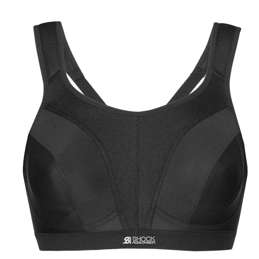 Grose Grosen Shock-Absorber | Shock-Absorber Active D+ Classic Support Sport-Bh - Schwarz