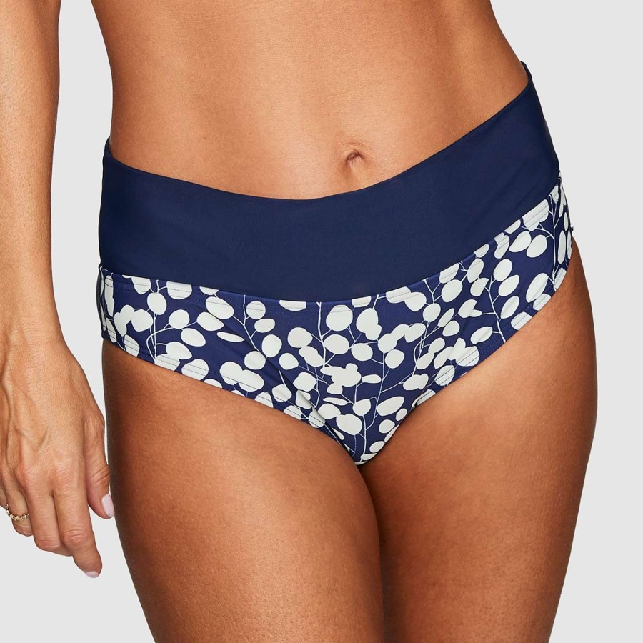 Bademode Abecita | Abecita English Garden Faltslip - Navy